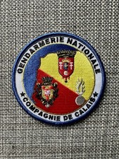 Ecusson gendarmerie Collection- Compagnie Calais