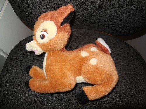 Doudou peluche bambi faon - doudou,