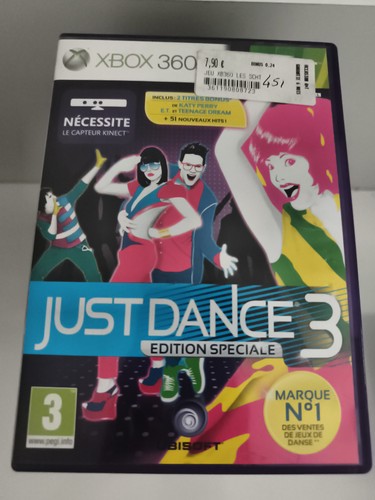 Jeu xbox 360 just dance - dance, 3