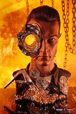 TERMINATOR T-1000 BUSTE DE MASQUE D'ART PURE ARTS