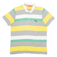 Puma Polo Pour Homme Rayé