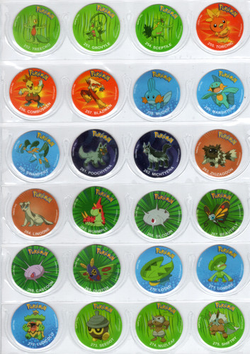 Pokemon hoenn region - region, tazos