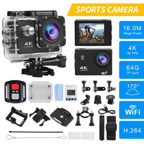 Action camera sport video - 4k,