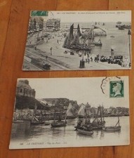 LOT DE 2 CPA LE TREPORT 