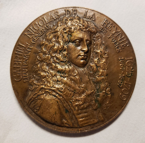 Médaille nicolas reynie - médaille,