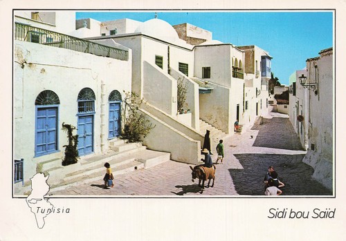 Tunisie tunis rue - tunisie, la