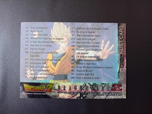 Dragon ball trading card - dragon,