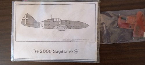Maquette avion reggiane 2005 - maquette, d'avion