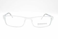 Karavan Kreo 3 E59 51[]18 145 Argent Bleu Ovale Lunettes Monture Neuve
