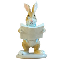 Lapin à lunettes en Polyrésine de la marque Clayre & Eef - Figurine Décorative