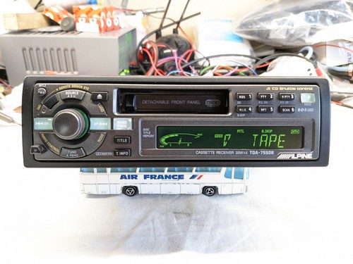 Autoradio cassette alpine - autoradio, à