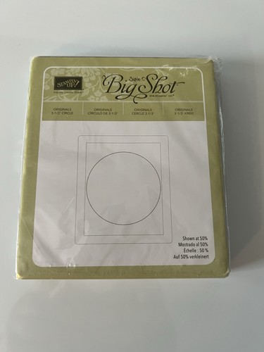 Stampin Up 3 1/2” Circle