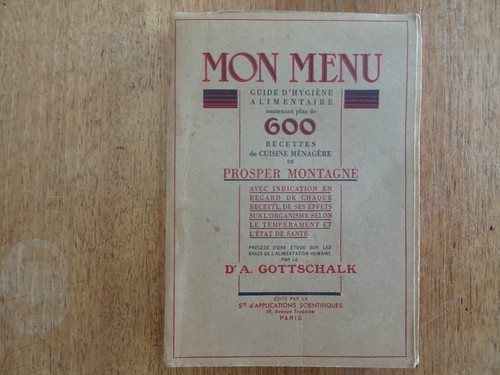 Mon menu 600 - mon, recettes
