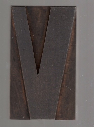 Caractere imprimerie bois - d'imprimerie,