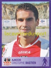 045 CRISTOPHE BASTIEN - AC AJACCIO STICKER  PANINI  FOOT 2005 2006