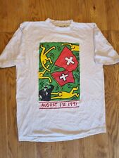 Vintage 90's Keith Haring T-shirt Homme Small August 1st 1991
