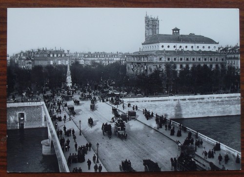 Carte postale pont - carte, au