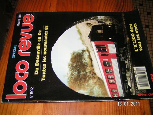 Loco revue 502 autorail - autorail, xab