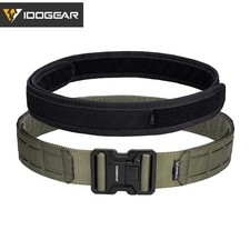 IDOGEAR Ceinture 2 Pouces MOLLE pour Homme avec Ceinture Intérieure Découpée