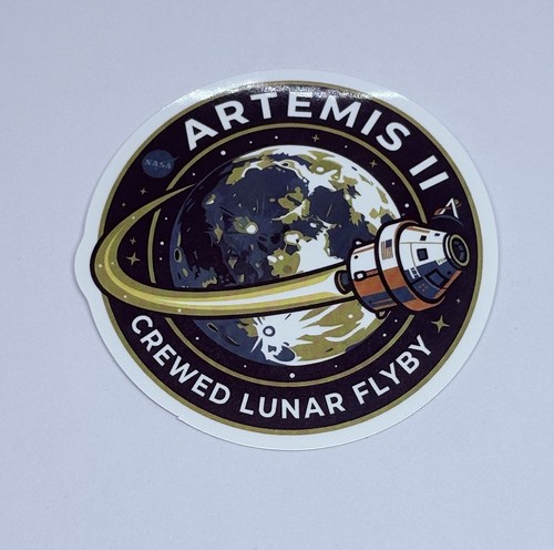 Artemis novelty sticker - artemis, ii
