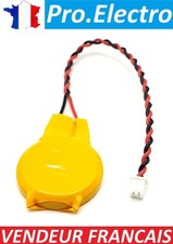 BIOS CMOS 3V CR2032 Cell Coin Lithium Button pile 2 files 2 pins 2 pôle KTS CR20