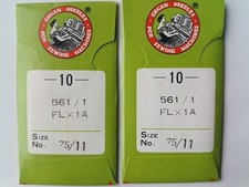 Aiguilles pour machine à coudre plate Willox & Gibbs 561-1 2019 FLx1A...