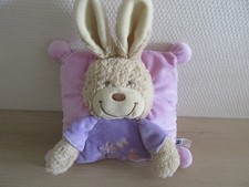 Doudou coussin tex baby lapin