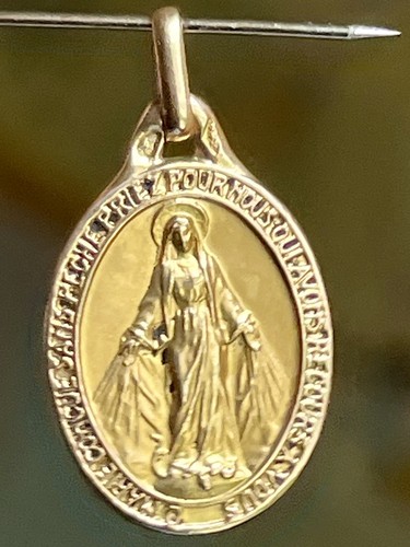 Ancienne médaille ovale la - de,