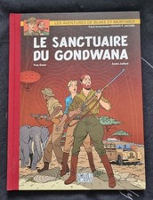 BLAKE MORTIMER LE SANCTUAIRE DU GONDWANA - TIRAGE BNP - TTBE DOS TOILE JUILLARD