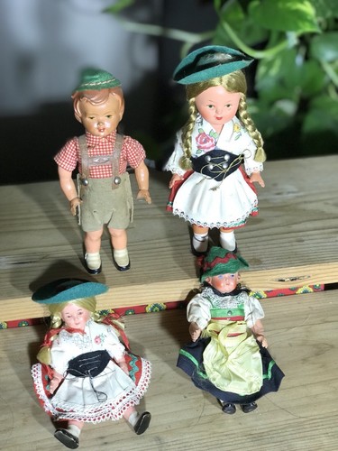 Lot poupées folklorique - lot,