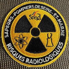 ECUSSON PATCH SAPEURS POMPIERS