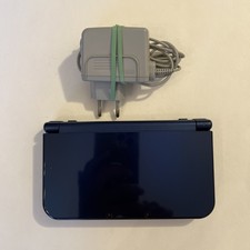 Nintendo NEW 3DS XL Système Portable + Chargeur Bleu Excellent État +++ PAL