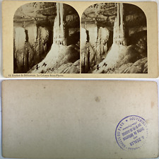 France, Saint-Pé-de-Bigorre, Grottes de Bétharram, la Colonne Saint-Pierre Vinta