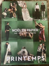 CATALOGUE MAGASIN LE PRINTEMPS PARIS NOËL 2023 NOËL EN PAPIER NEUF