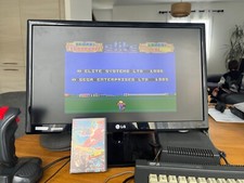 Jeu amstrad cpc6128 Space Harrier testé et fonctionnel (rare)