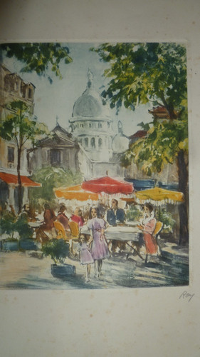 Aquarelle annee quartier - annee, de