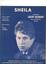 partition Lucky BLONDO : SHEILA