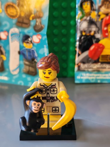 Lego gardienne zoo singe - lego,