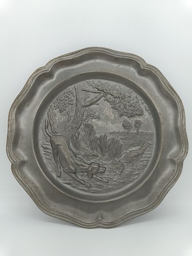 Ancienne xxème assiette - ancienne,