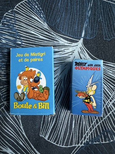 Lot jeu cartes astérix aux - astérix,
