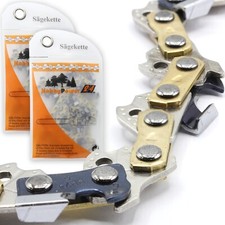 2x Tronçonneuse Semi-Burin 3/8 " 1,1 MM 44 TG 30cm pour Stihl MS170 200 171 192