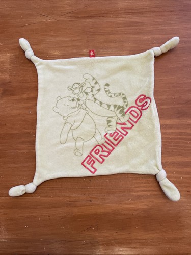 Doudou disney plat carré ours - disney,