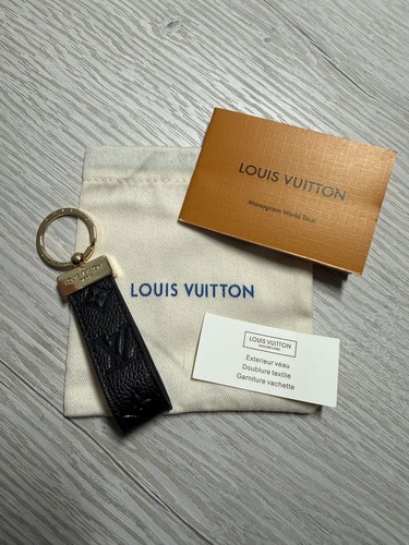 Porte clés louis vuitton noir - porte-clés,