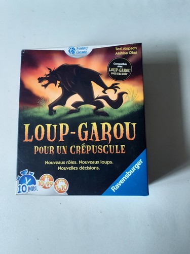 Jeu société loup garou - de, loup-garou