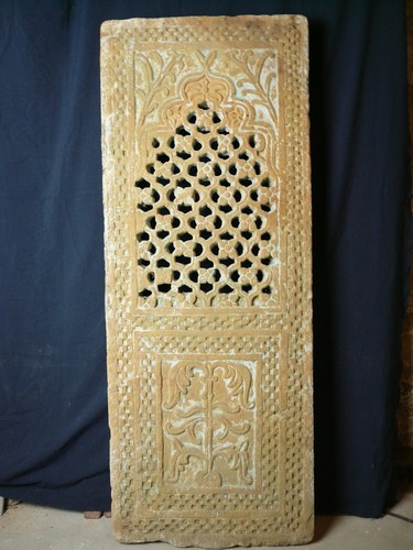 Ancien panneau pierre jali - panneau, /