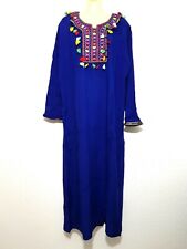 Abaya Robe Maxi Jellabiya Jellaba Djellaba Robe de Soirée Tricot Eid L - 3XL