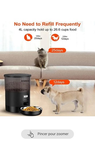 Distributeur croquettes chat - distributeur,