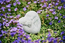 Tombe Pierre Tombale Cœur En