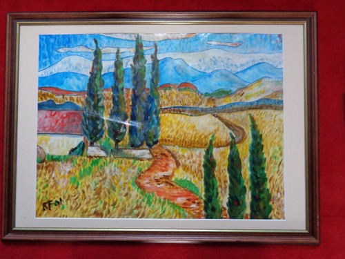 Provence très gde huile - huile, sur