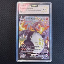 DRACAUFEU VMAX SHINY - DESTINÉES RADIEUSES SV107/ SV122 - PCA 9.5 - FR